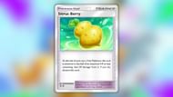 Sitrus Berry as seen in the Pokemon TCG Pocket Mega Rising set (Image via The Pokemon Company)